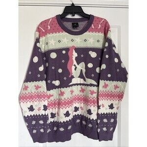 Ariel BoxLunch Disney Princess Little Mermaid Holiday Sweater XL 2020 Exclusive